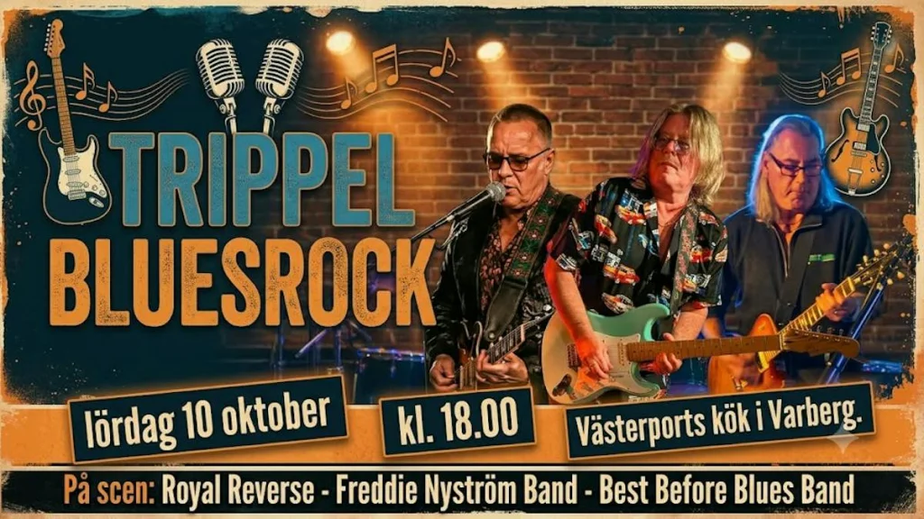 Trippel bluesrock