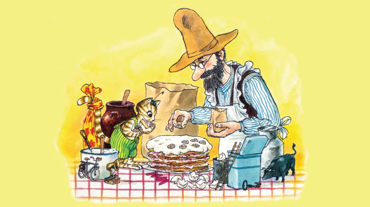 Pettson & Findus – Pannkakstårtan
